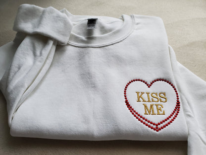 Custom Embroidered Valentine Sweatshirt