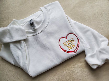 Custom Embroidered Valentine Sweatshirt