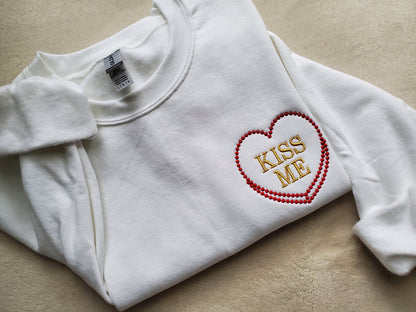 Custom Embroidered Valentine Sweatshirt