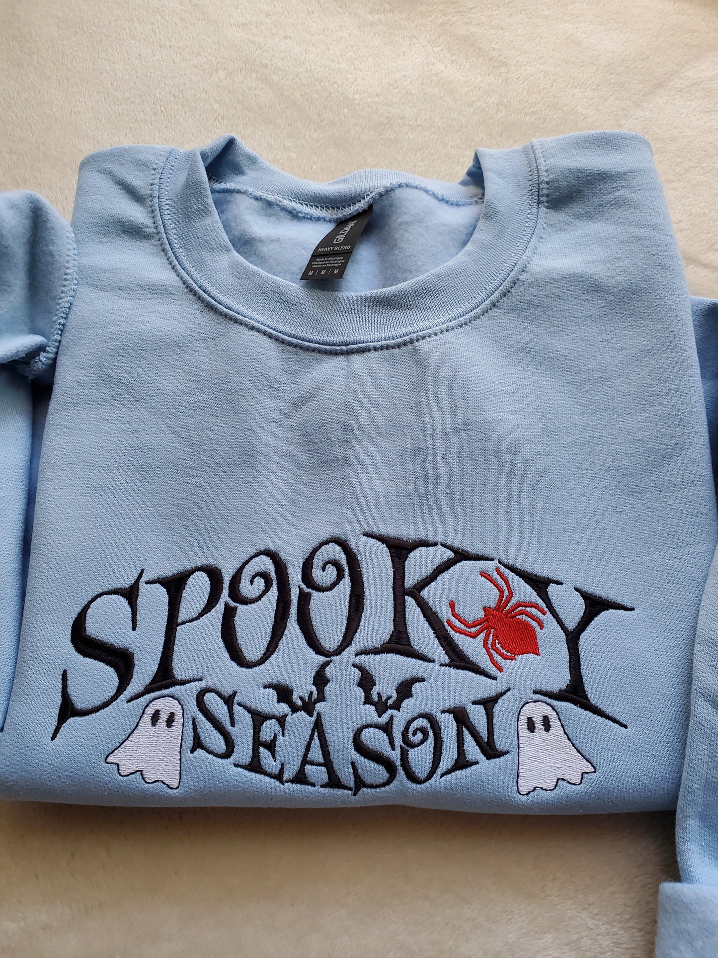 Spooky Season Embroidered Unisex Sweatshirt