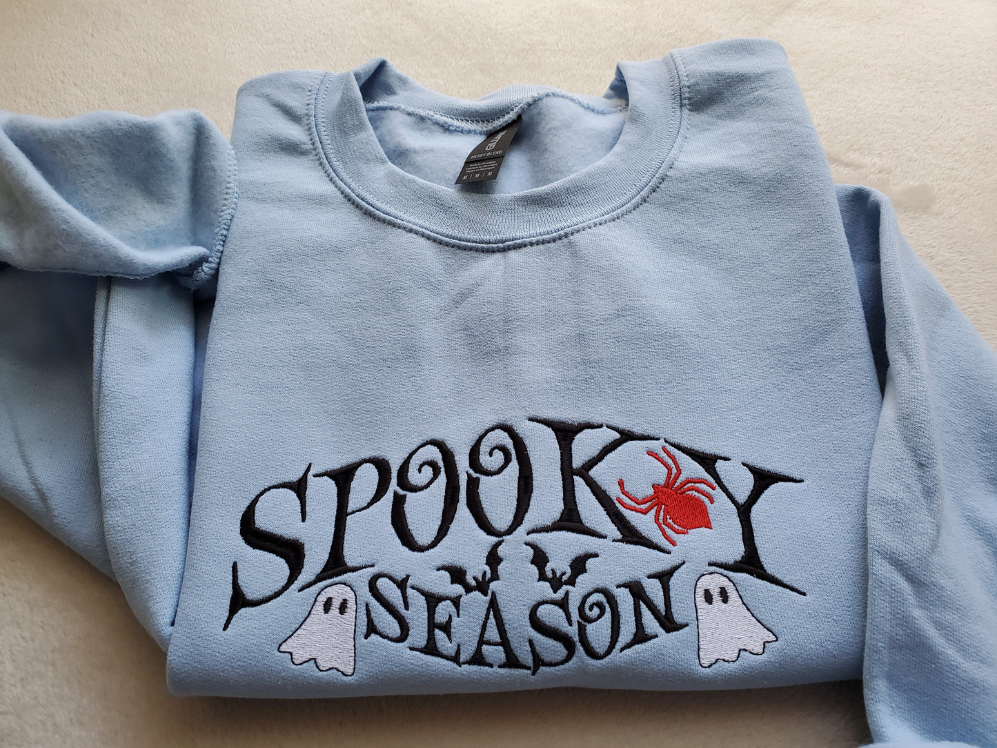 Spooky Season Embroidered Unisex Sweatshirt