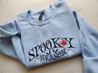 Spooky Season Embroidered Unisex Sweatshirt