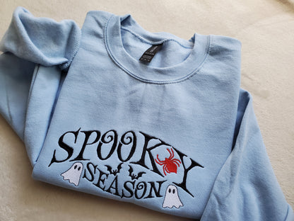 Spooky Season Embroidered Unisex Sweatshirt